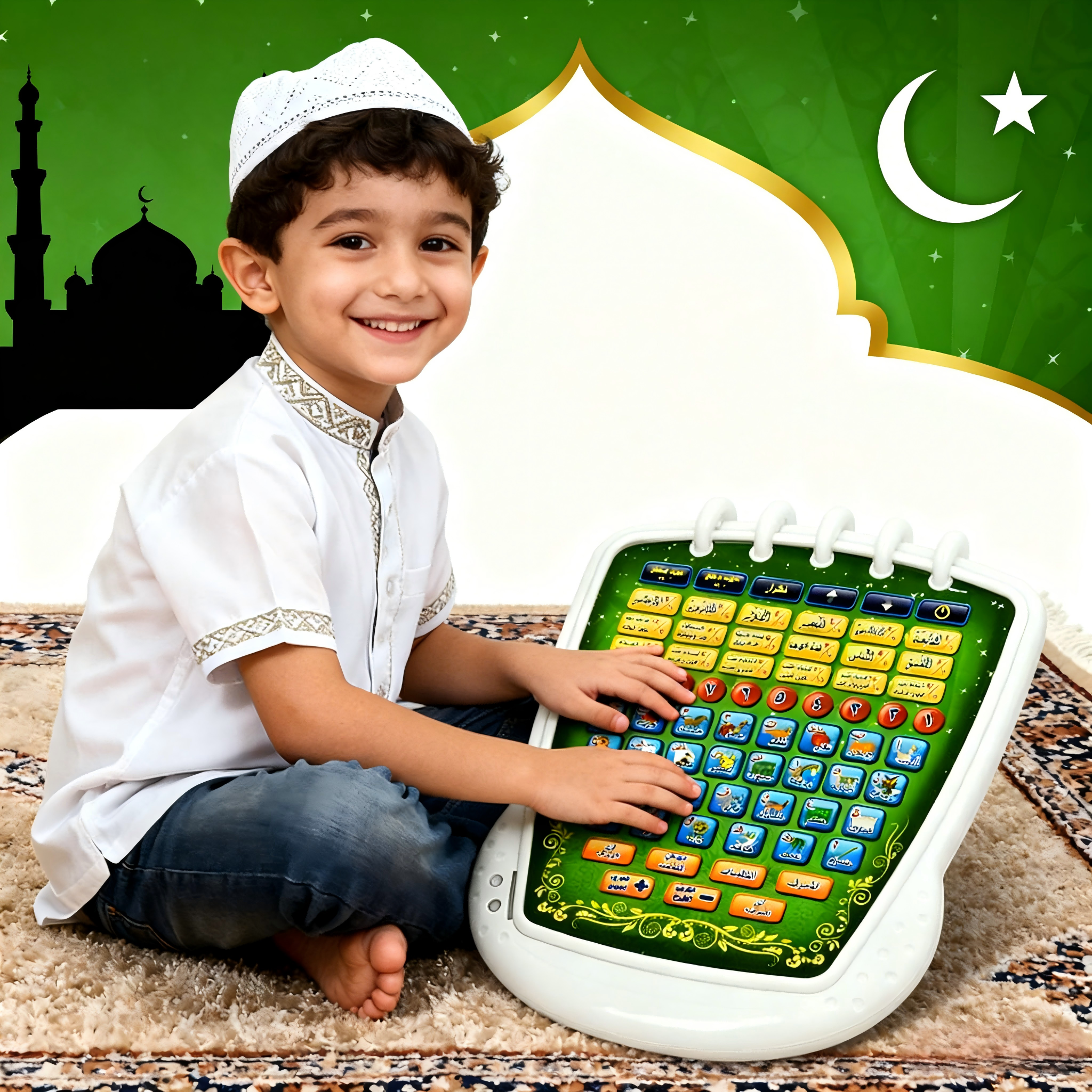 Muslim Arabic Learning Machine - Kids Quran Toys บทวิจารณ์และราคา