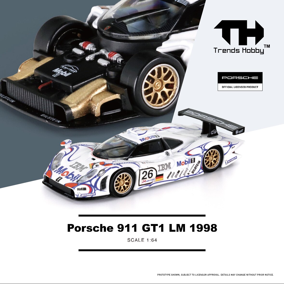 TH-Trends Hobby 1/64 095 911 G - Kids Toys Cars บทวิจารณ์และราคา