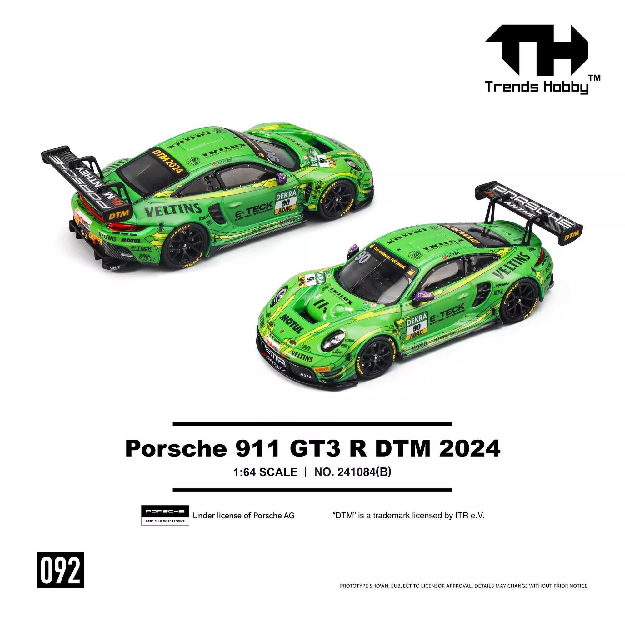 TH-Trends Hobby 1/64 095 911 G - Kids Toys Cars บทวิจารณ์และราคา