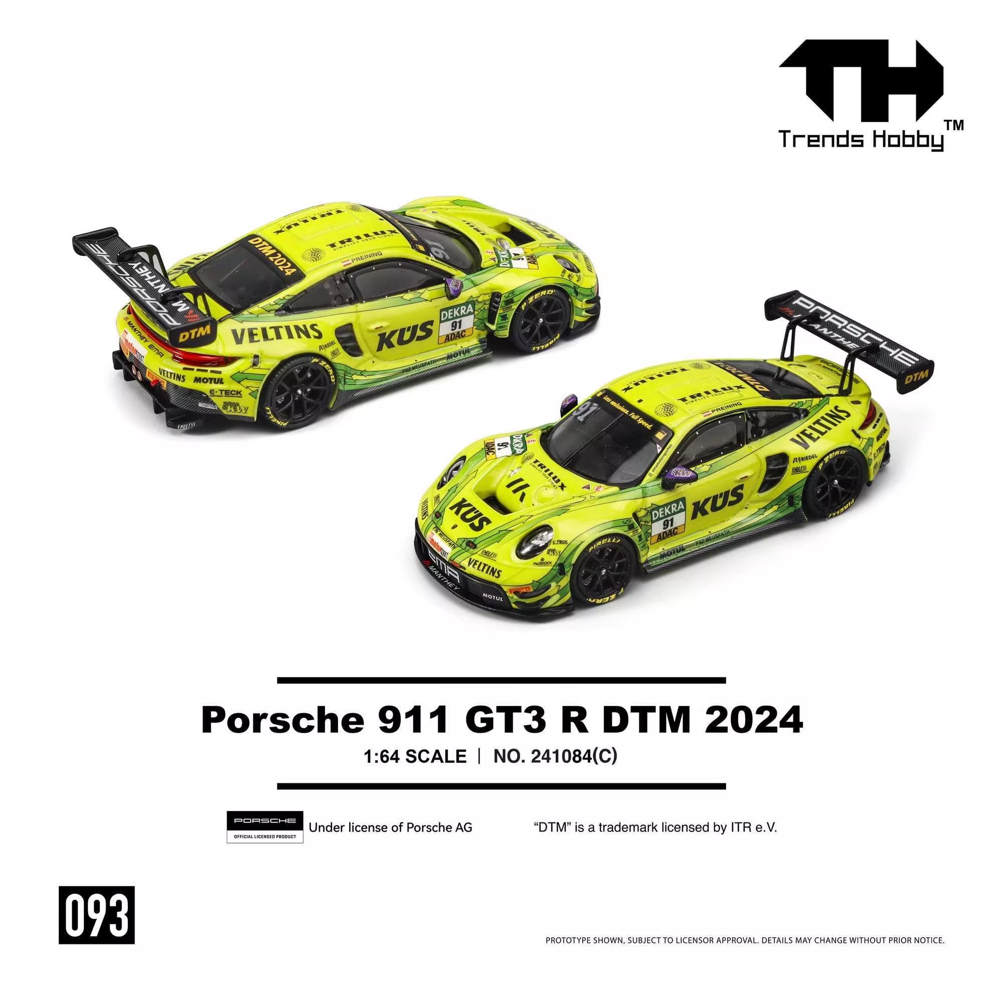 TH-Trends Hobby 1/64 095 911 G - Kids Toys Cars บทวิจารณ์และราคา