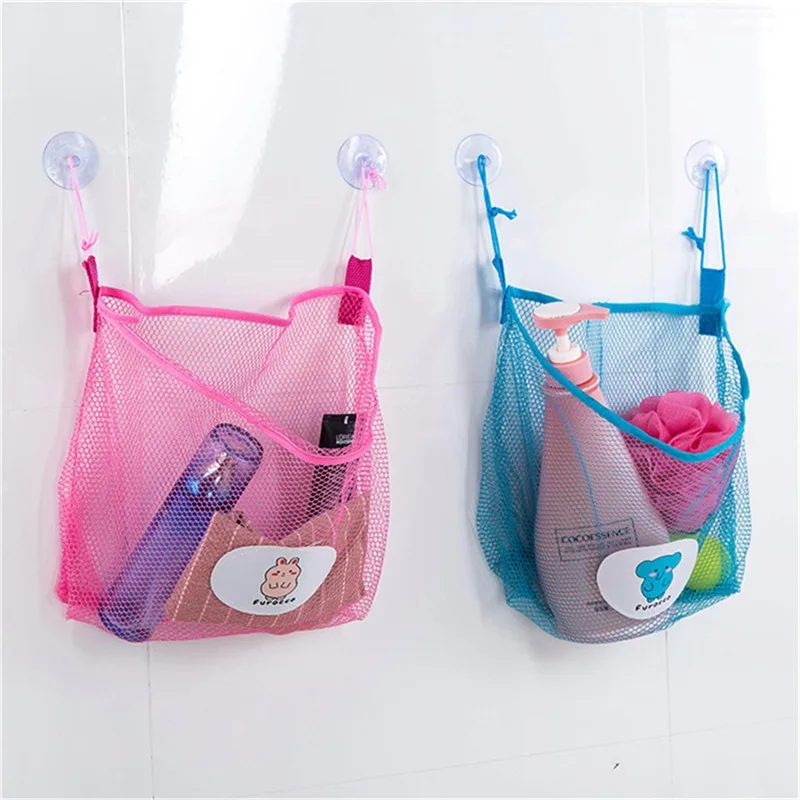Baby Bathroom Mesh Bath Bag Ki - Kids Toys Basket บทวิจารณ์และราคา