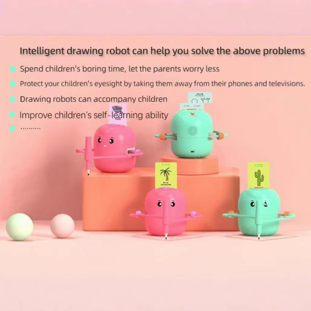 Drawing Robot for Kids Interac - Kids' Toy บทวิจารณ์และราคา
