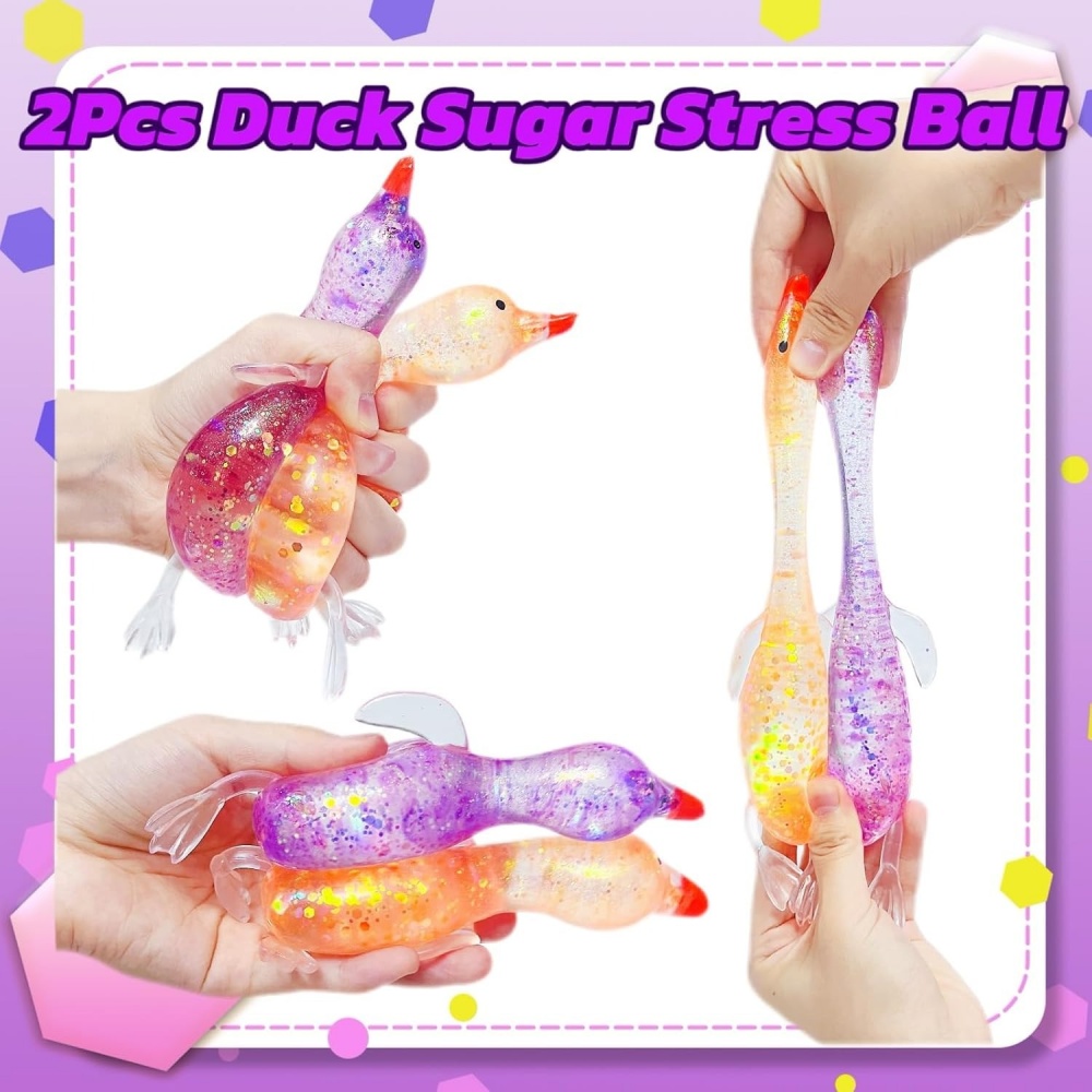 Duck Sugar Stress Ball Squishy - Kids Toys Basket บทวิจารณ์และราคา