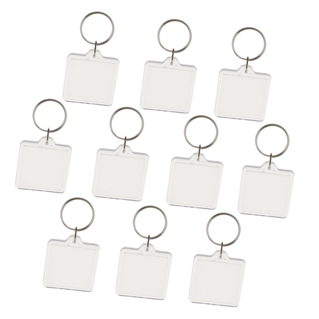 Acrylic Keychain Clear Key Rin - Kids Toys In Store บทวิจารณ์และราคา