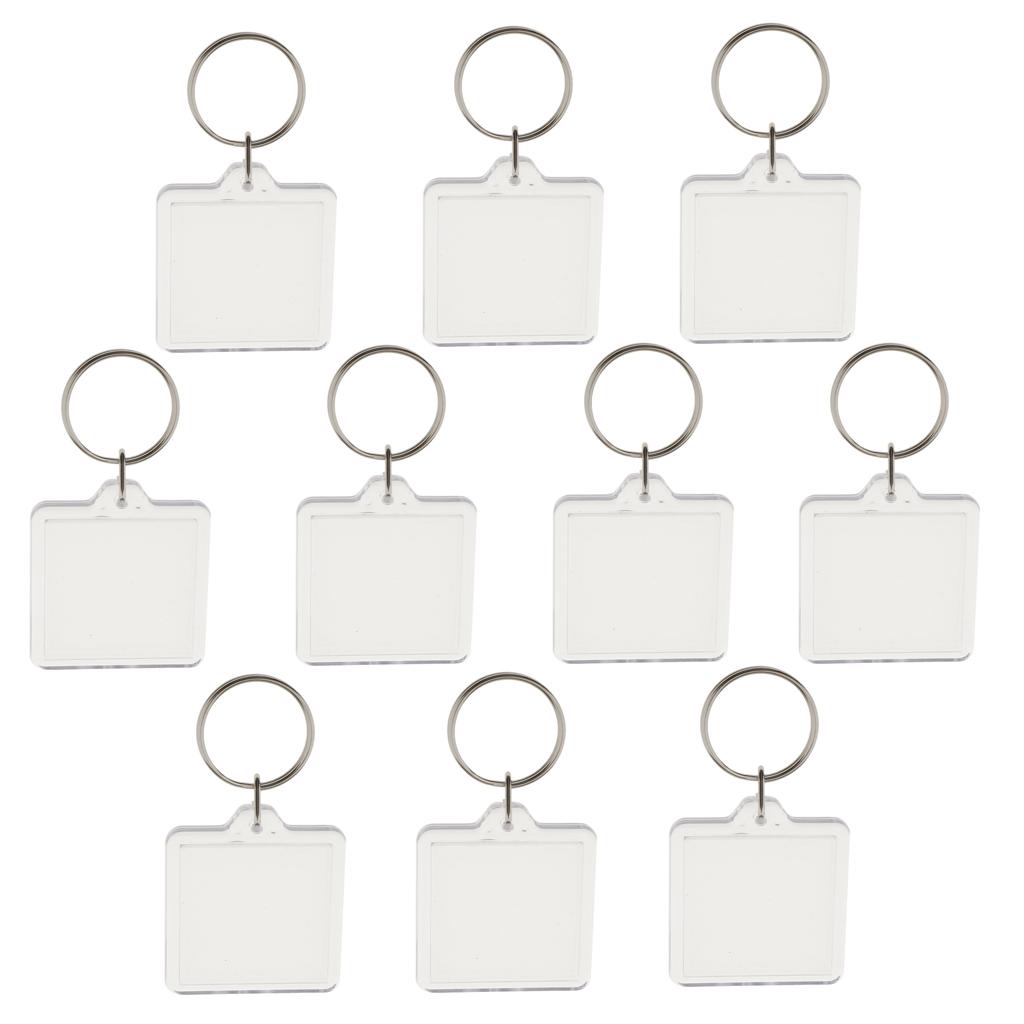 Acrylic Keychain Clear Key Rin - Kids Toys In Store บทวิจารณ์และราคา