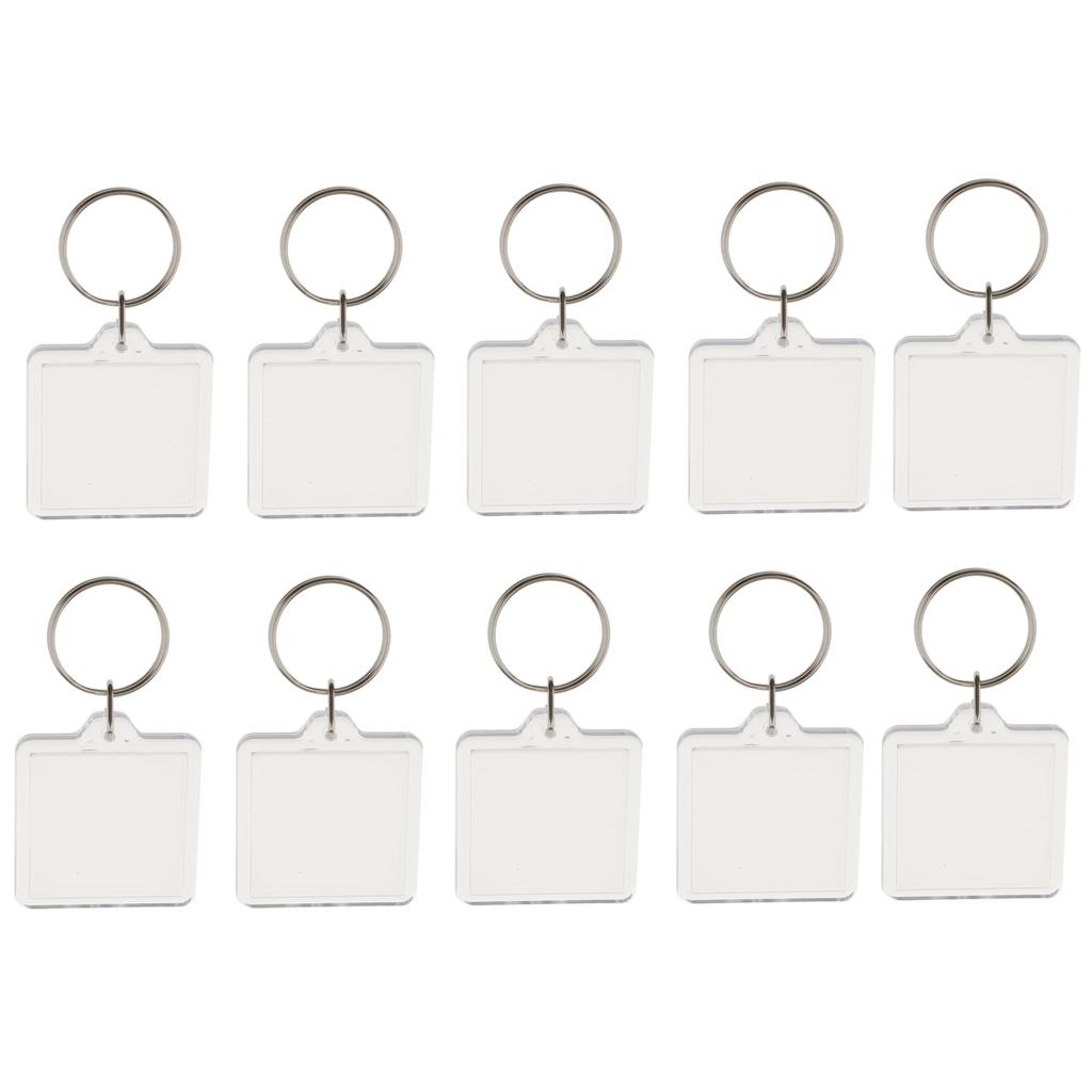 Acrylic Keychain Clear Key Rin - Kids Toys In Store บทวิจารณ์และราคา
