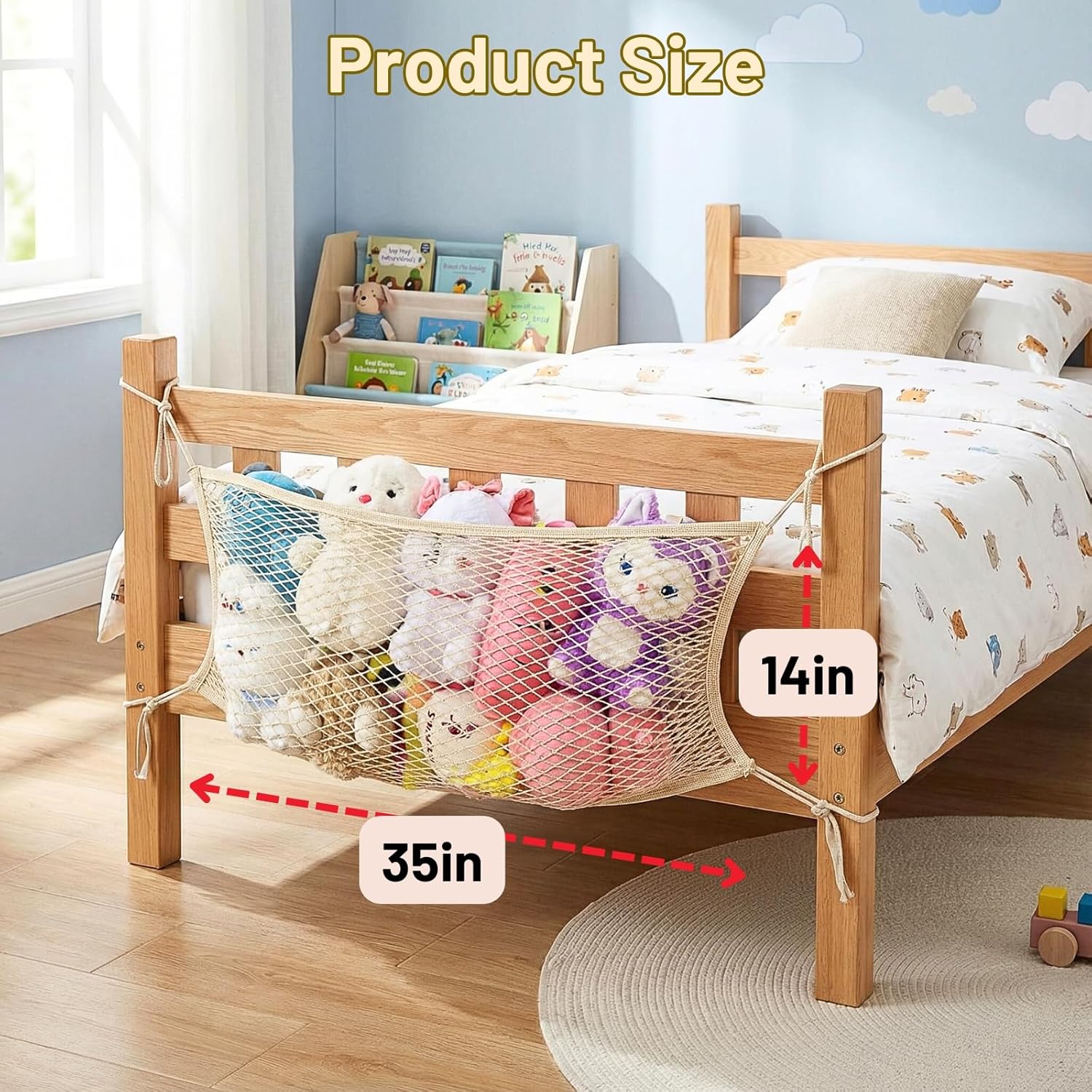 Stuffed Animal Storage Net for - Kids & Toys Expo Saudi Arabia บทวิจารณ์และราคา