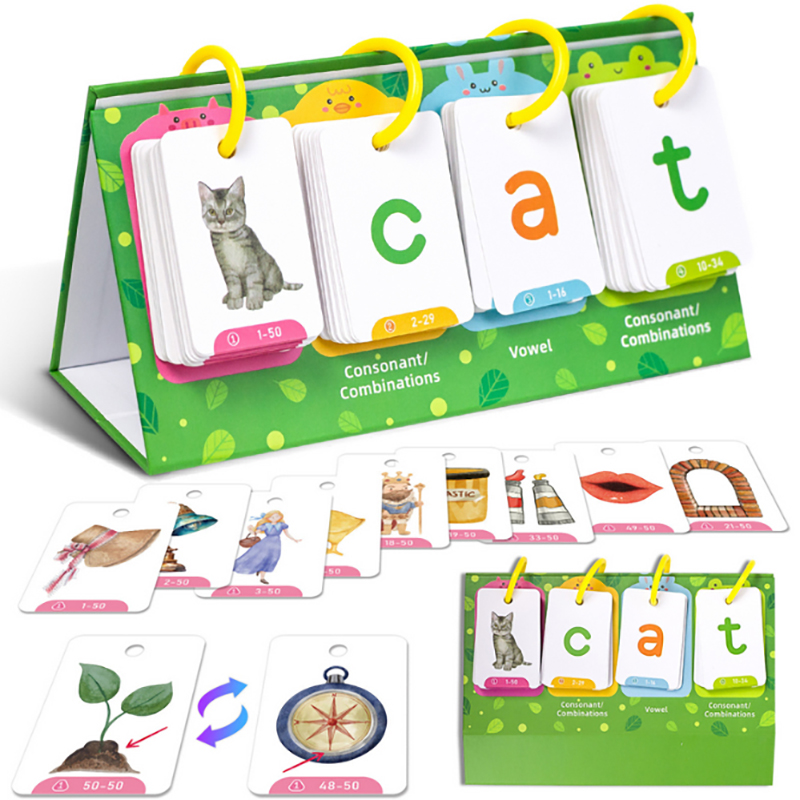 Kids CVC Words Flashcards Phon - Educational Flash Card บทวิจารณ์และราคา
