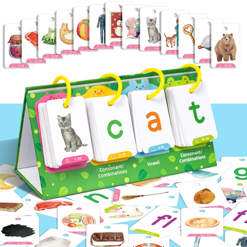 Kids CVC Words Flashcards Phon - Educational Flash Card บทวิจารณ์และราคา