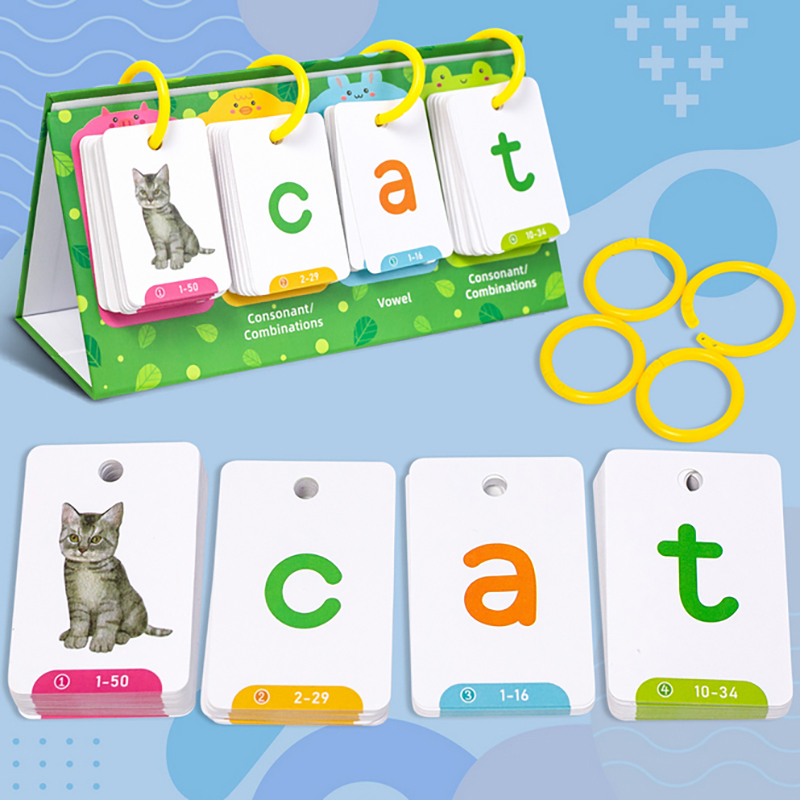 Kids CVC Words Flashcards Phon - Educational Flash Card บทวิจารณ์และราคา