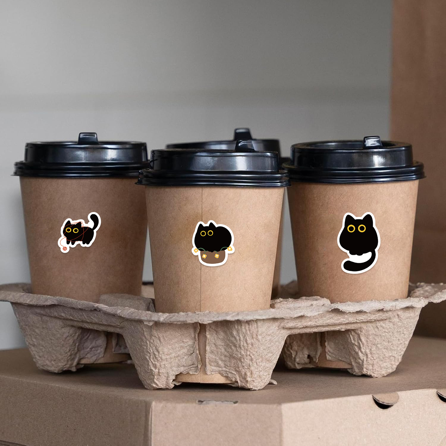 100-500Pcs Cartoon Cat Roll St - Kids Toys Names บทวิจารณ์และราคา