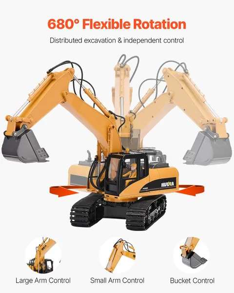 Remote Control Excavator Toy 1 - Kids' Toy บทวิจารณ์และราคา