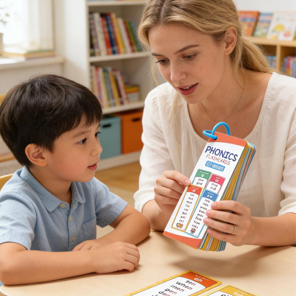 117 Groups Phonics Flashcards  - Educational Flash Card บทวิจารณ์และราคา