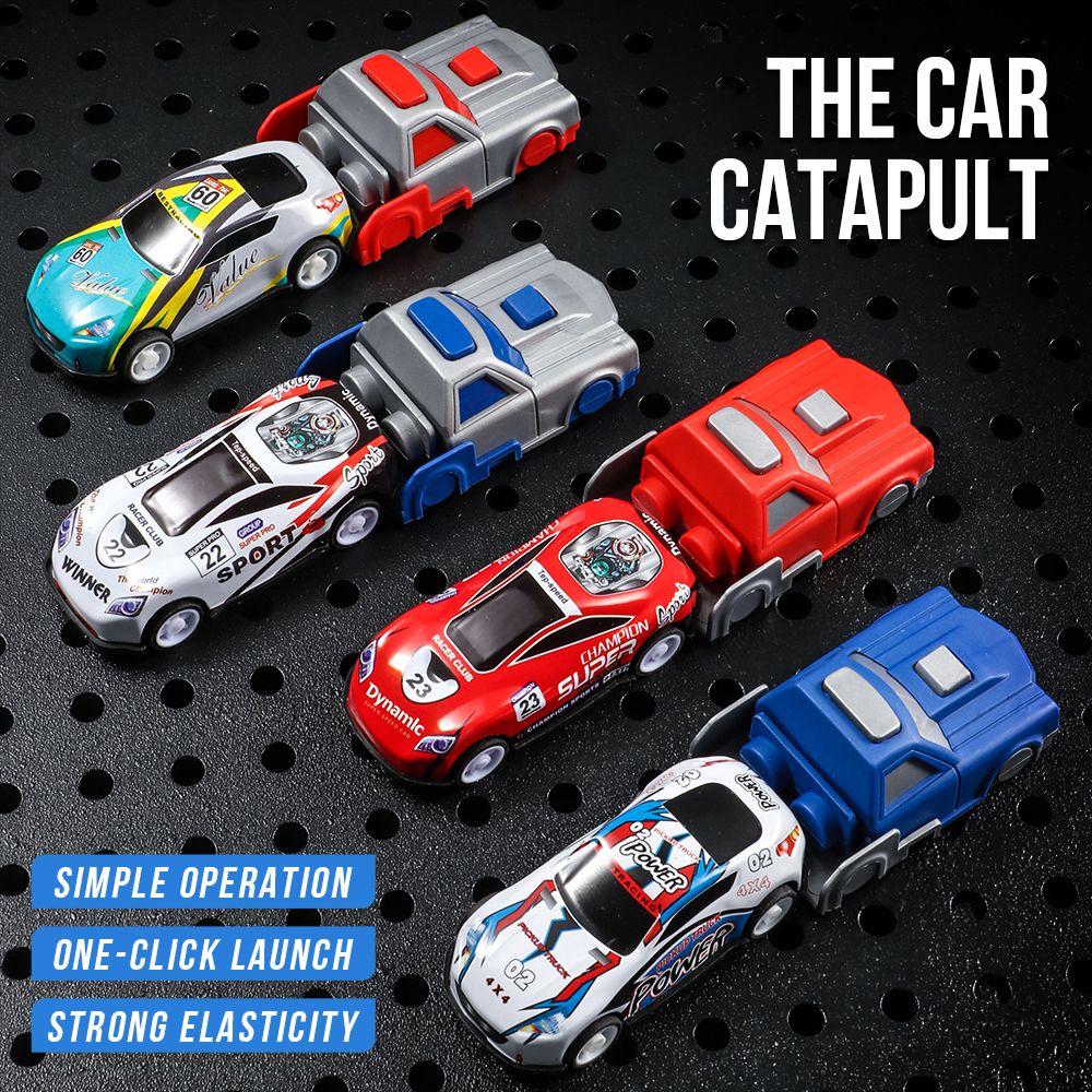 Multi track racing car - slidi - Catapult Launcher Toy บทวิจารณ์และราคา