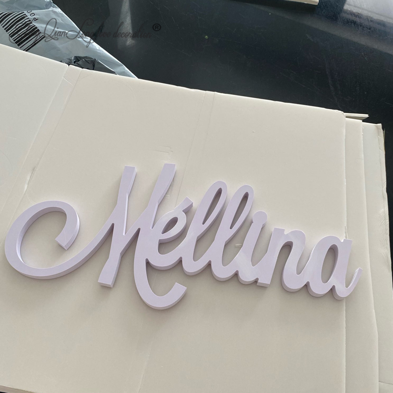 Custom  Wooden Name Sign for K - Kids Toys Names บทวิจารณ์และราคา