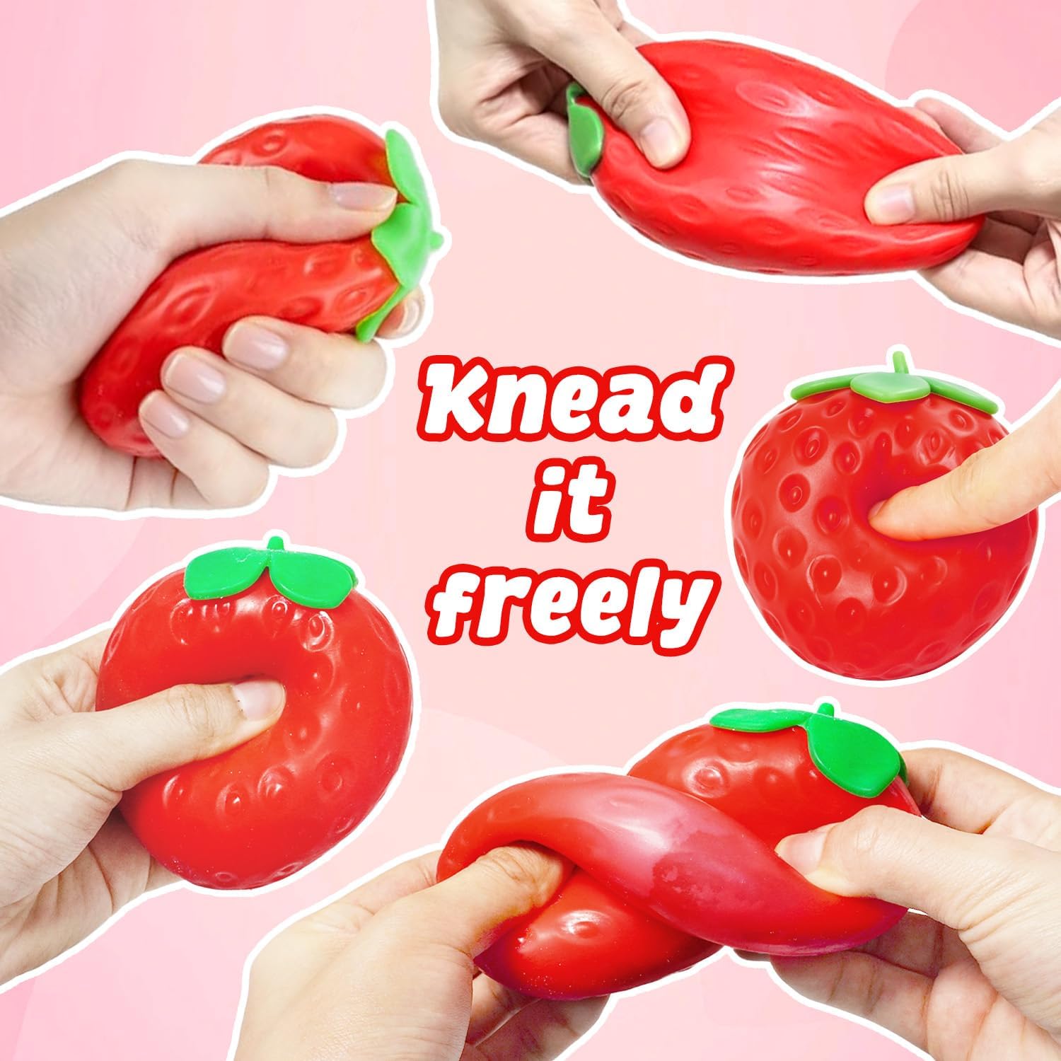 Strawberry Squishy Toy, Realis - Kids' Toy บทวิจารณ์และราคา