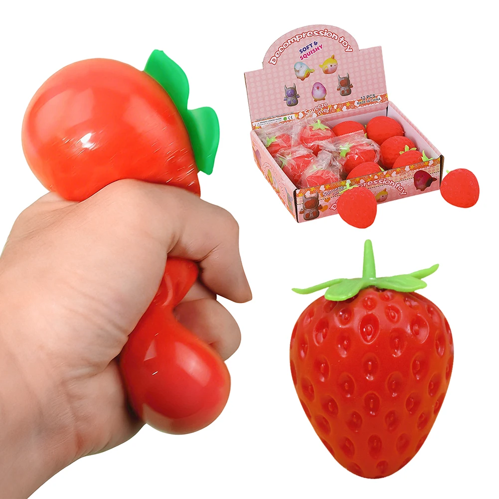 Life-Like Strawberry Squishy S - Kids Toys Cars บทวิจารณ์และราคา