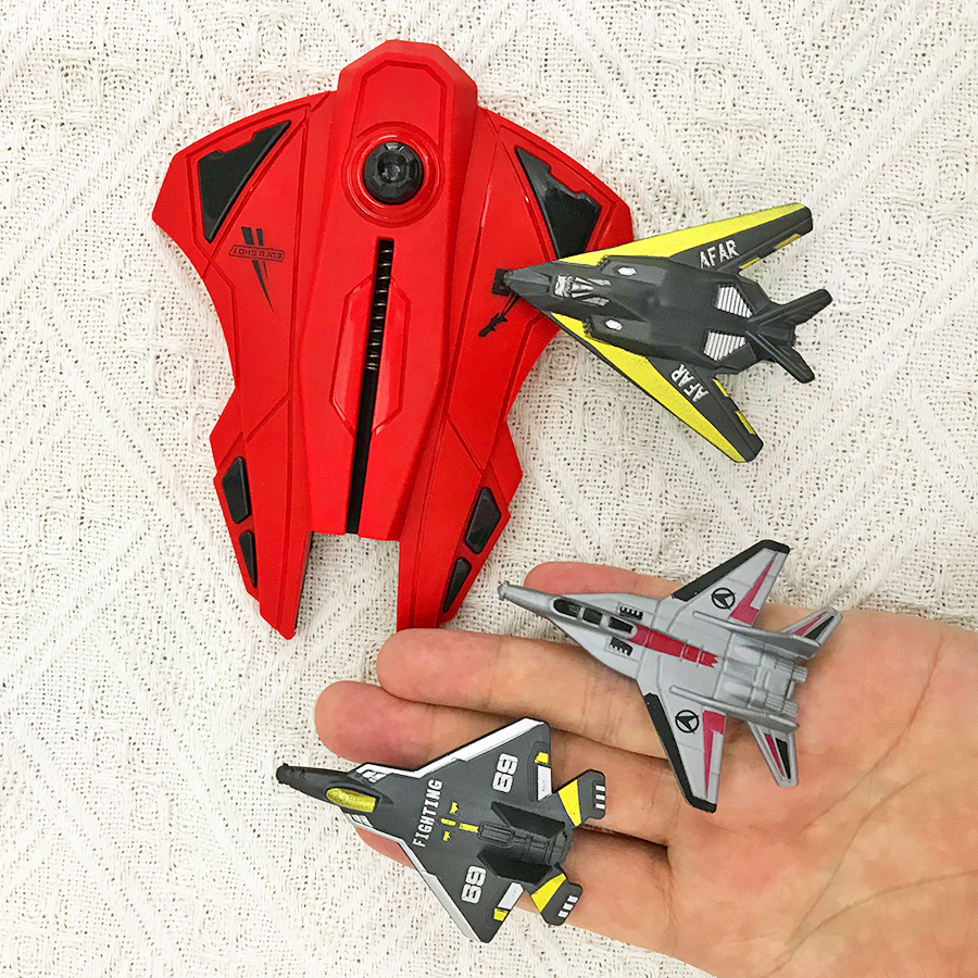 Boy catapult airplane toy, red - Catapult Launcher Toy บทวิจารณ์และราคา