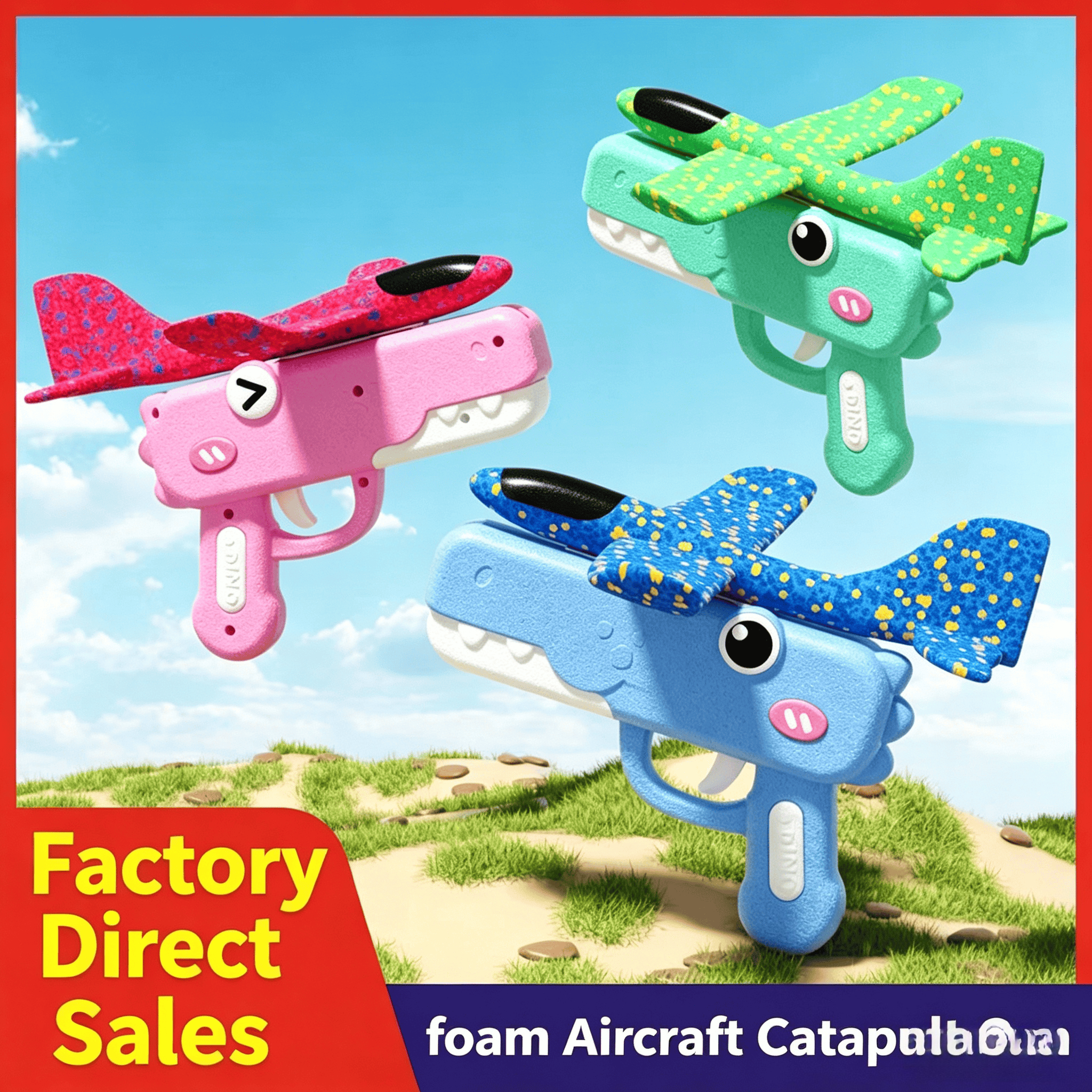 Kids Dinosaur Airplane Launche - Catapult Launcher Toy บทวิจารณ์และราคา