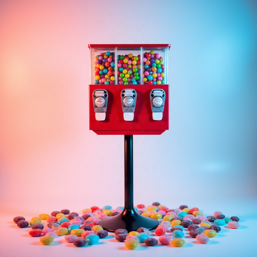2025 Factory Triple head 3 in  - Kids Toys Vending Machine บทวิจารณ์และราคา