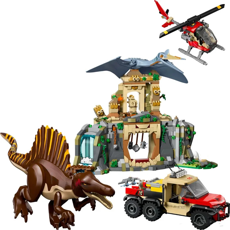 Spinosaurus and Quetzalcoatlus - Dinosaur Figurine Set บทวิจารณ์และราคา