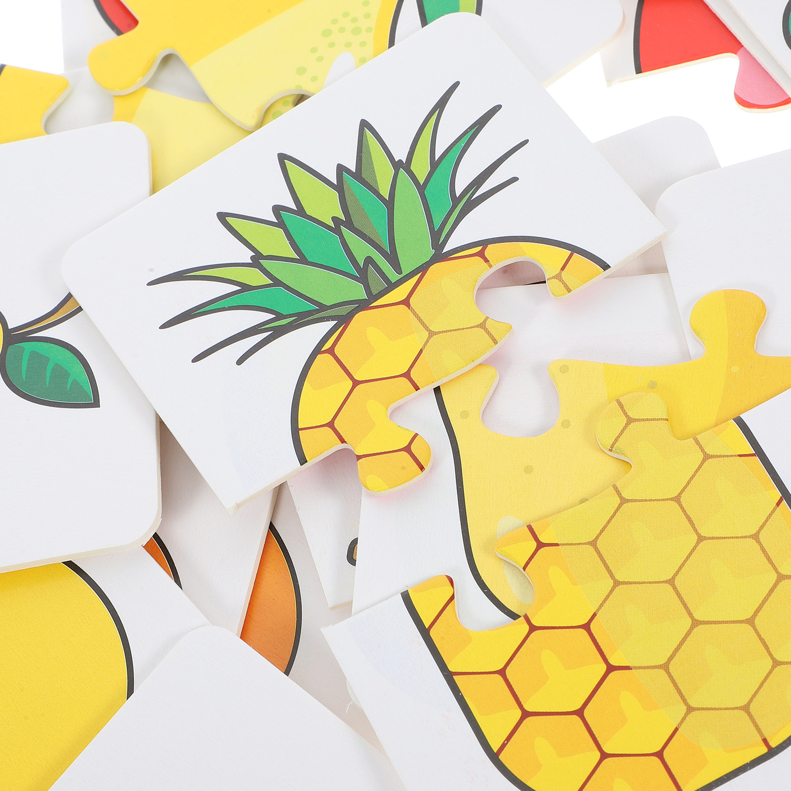 1Set Fruit Vegetable Puzzle Ca - Educational Flash Card บทวิจารณ์และราคา