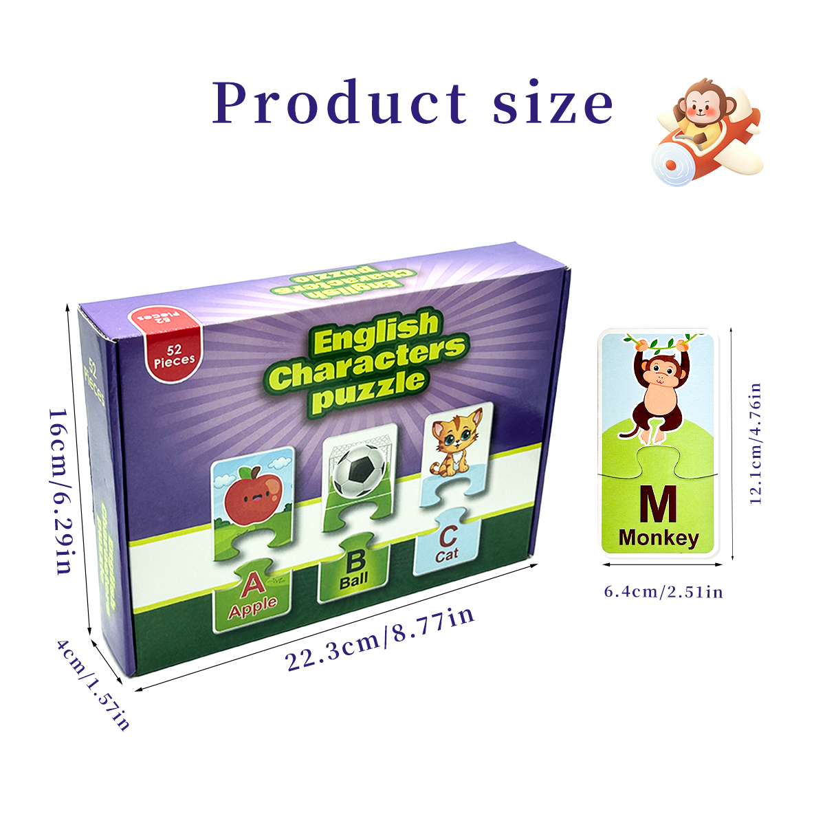 Alphabet Matching Puzzle Cards - Educational Flash Card บทวิจารณ์และราคา