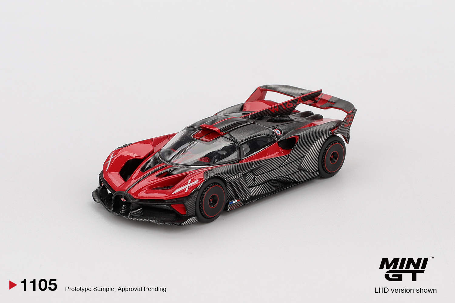 MINIGT 1/64 Bugatti Bolide Red - Kids Toys Cars บทวิจารณ์และราคา