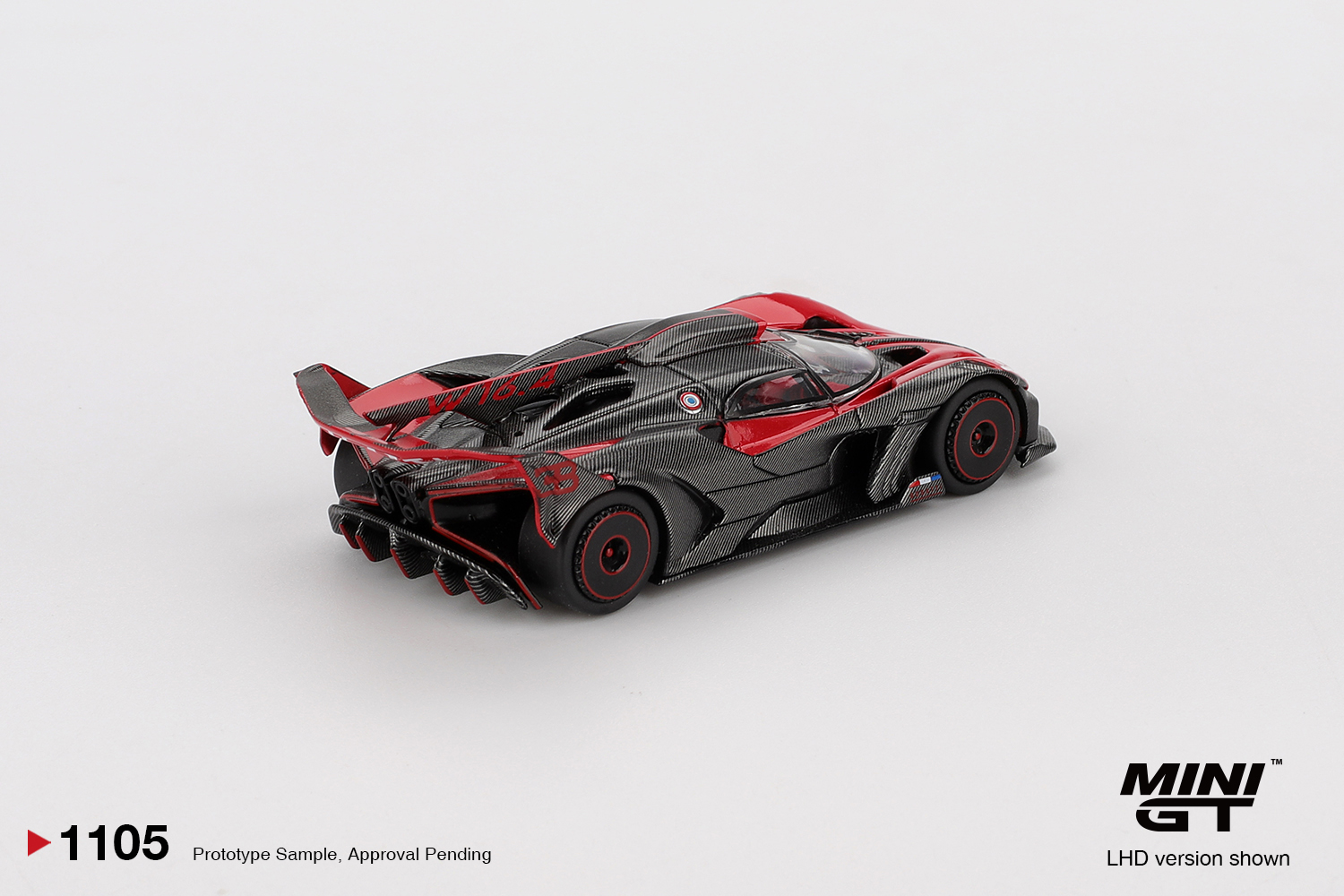 MINIGT 1/64 Bugatti Bolide Red - Kids Toys Cars บทวิจารณ์และราคา
