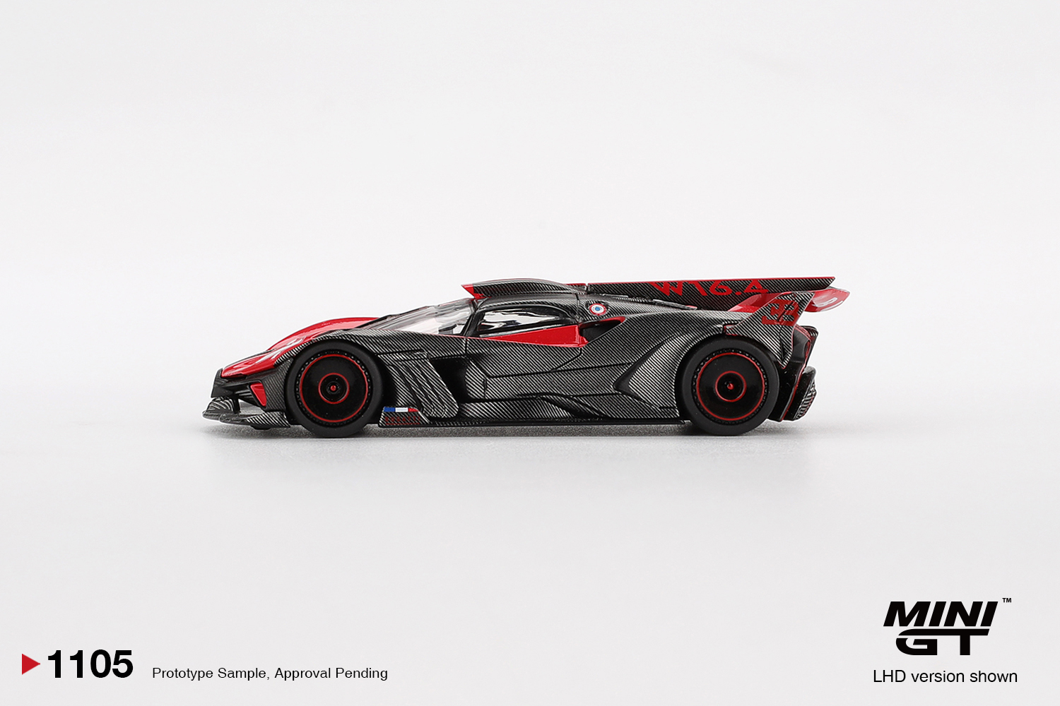 MINIGT 1/64 Bugatti Bolide Red - Kids Toys Cars บทวิจารณ์และราคา