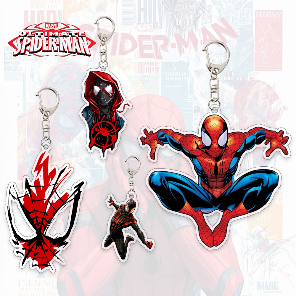Spider Man Acrylic Keychain An - Kids Toys Cars บทวิจารณ์และราคา