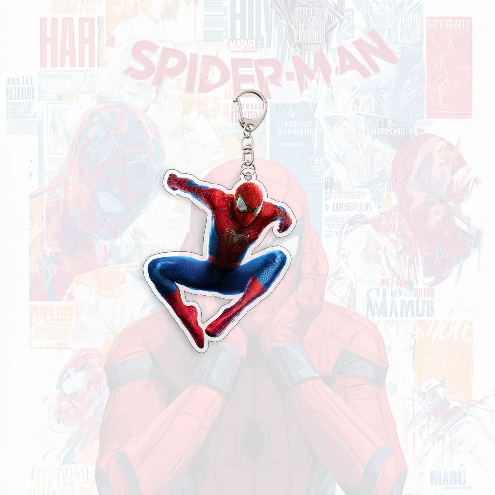 Spider Man Acrylic Keychain An - Kids Toys Cars บทวิจารณ์และราคา