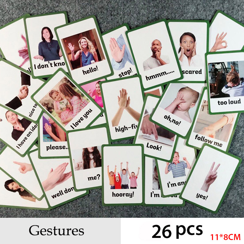 Prepositions and Gestures Seri - Educational Flash Card บทวิจารณ์และราคา
