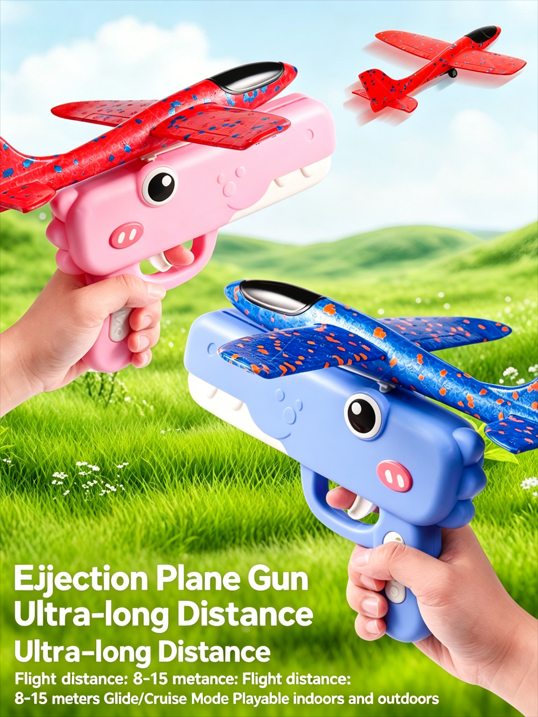 Foam Airplane Launcher Catapul - Catapult Launcher Toy บทวิจารณ์และราคา