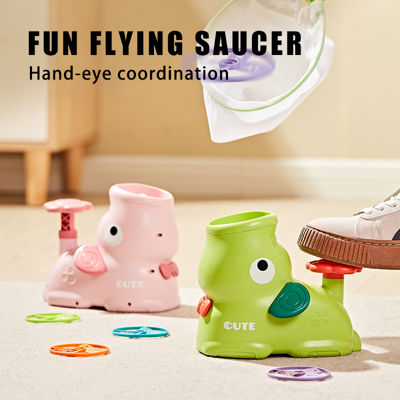 Kids Flying Disc Air Rocket La - Catapult Launcher Toy บทวิจารณ์และราคา