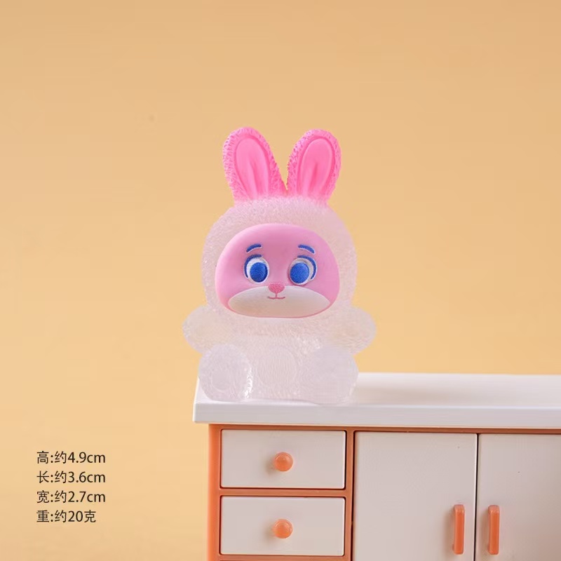 Cartoon Resin Rabbit Animal Po - Kids Toys Cars บทวิจารณ์และราคา