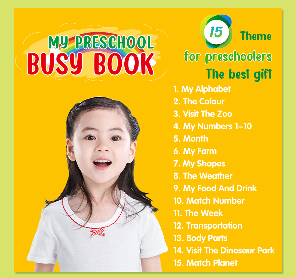 Busy Book for Kids 2-5 Years P - Kids Toys Now บทวิจารณ์และราคา