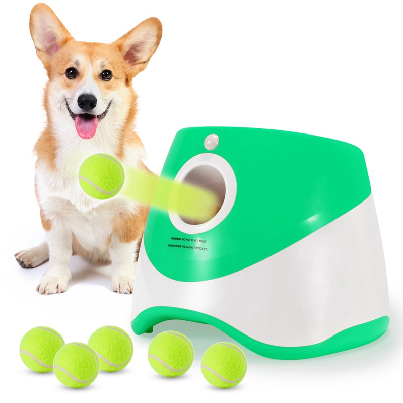 Dog Tennis Ball Launcher Dogs  - Catapult Launcher Toy บทวิจารณ์และราคา